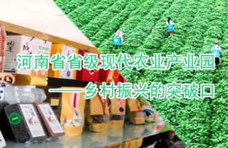 8月21日，河南兩部門聯(lián)合發(fā)布了《河南省省級現(xiàn)代農(nóng)業(yè)產(chǎn)業(yè)園建設(shè)指引》、《河南省省級現(xiàn)代農(nóng)業(yè)產(chǎn)業(yè)園建設(shè)工作方案》